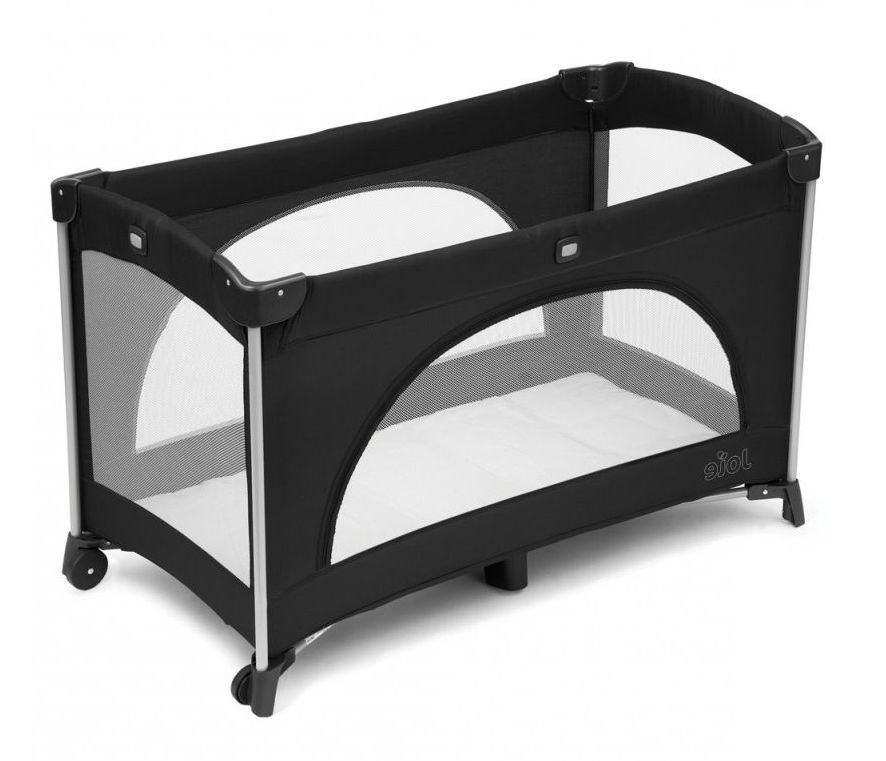 7c1b183cd6849dd5e55a1ebfddf36ee2 Joie Lettino da viaggio Allura 120 lite col. Black Ink - immagine 1