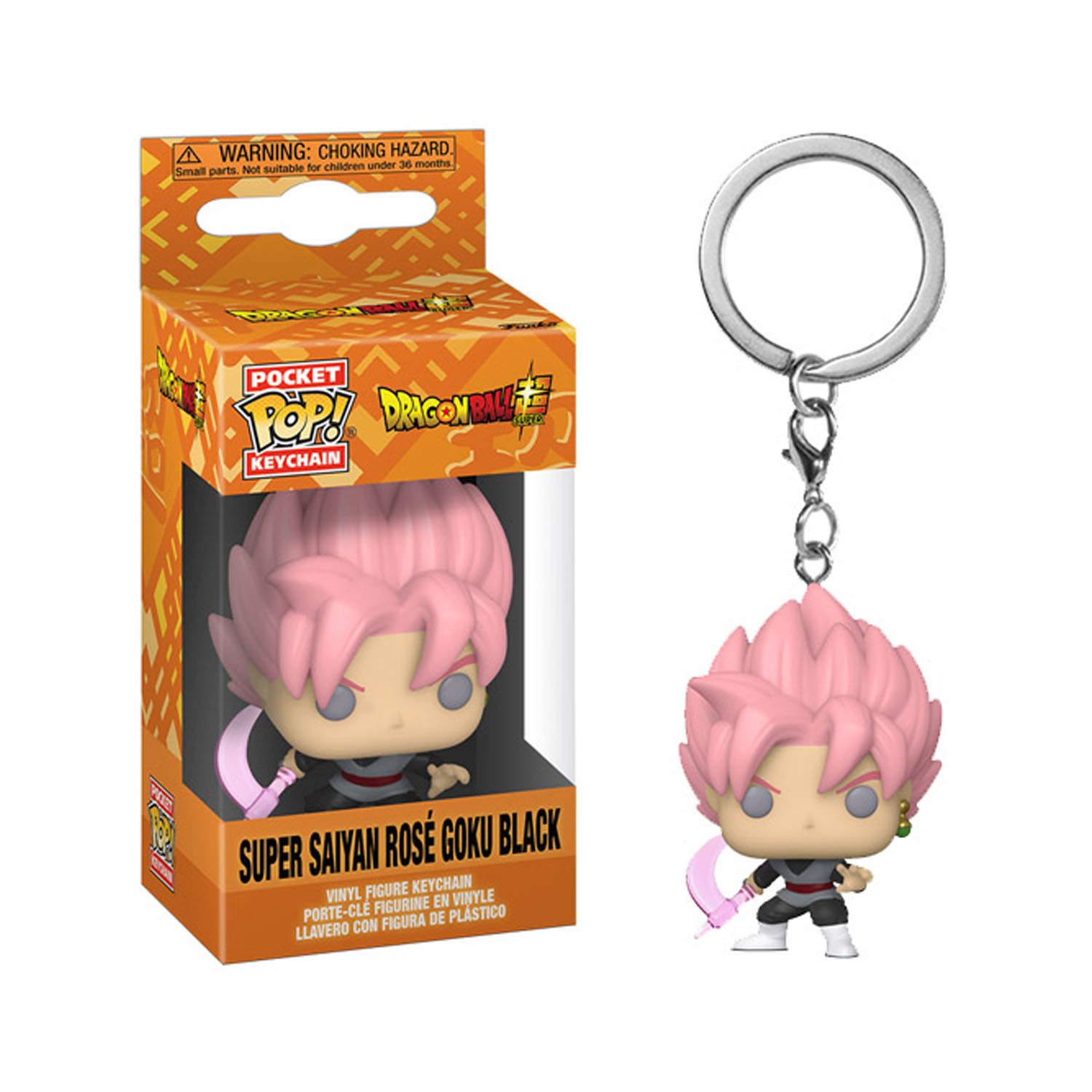 7ca45a32ec19d809961b2bb951f050d5 FUNKO POP Keychain: DragonBall S- Goku w/(TRL) Scythe - immagine 1