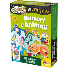 7cd635fd302fbca0196cb9e13fe6792d *Lisciani Carotina Gli Utilissimi - Numeri e Animali - immagine 1
