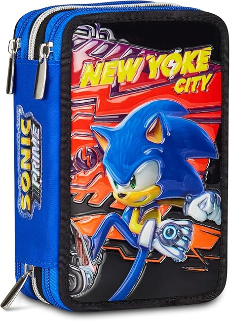7d50d97bfba218a86653e79296e07fb4 ASTUCCIO 3ZIP SONIC PRIME NEW YOKE CITY - immagine 1