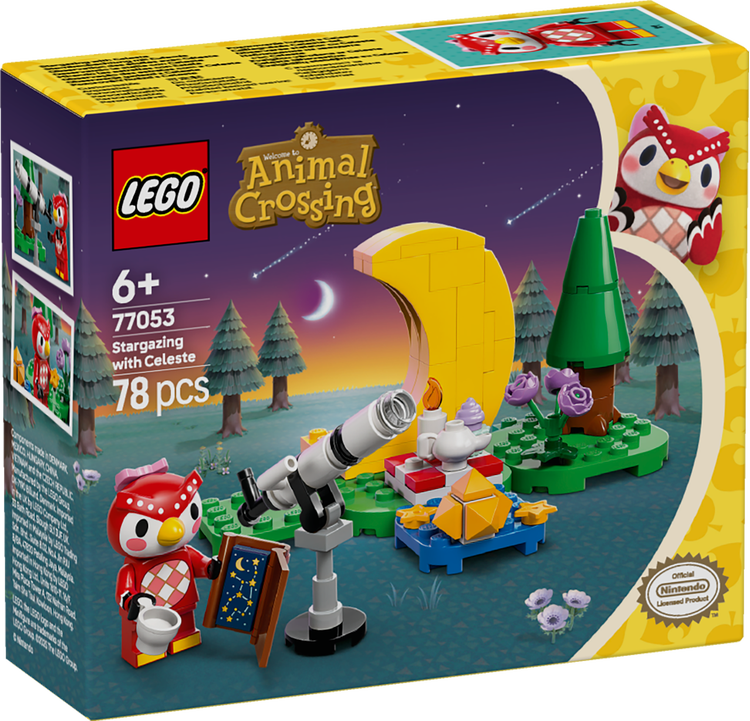 7db1b4a6f05366f8f6fdb52e4d29ddff Lego Animal Crossing Osservando le stelle con Celeste - immagine 1