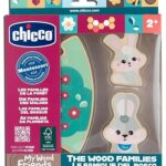 *CHICCO LEGNO SET 2 CONIGLI PAPÃ