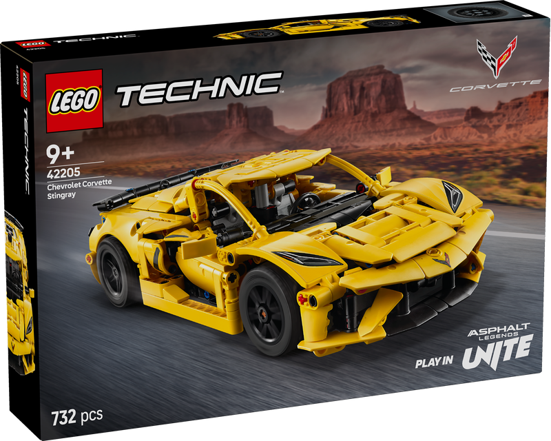 7e93035656b85283a6ce70e5ef3db648 Lego Technic Chevrolet Corvette Stingray - immagine 1