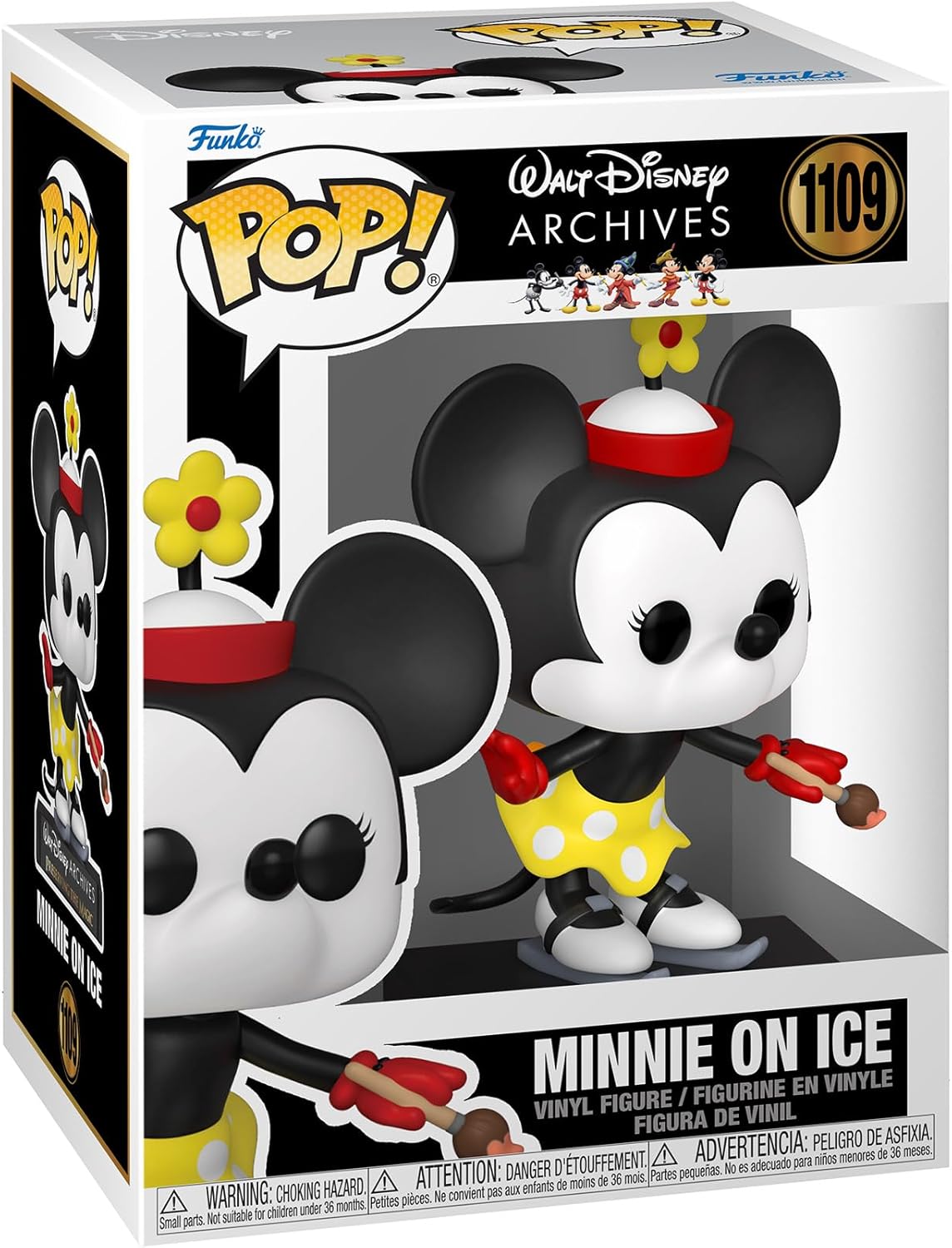 7e9d50ebd191b06b1f8db491dbd639f2 FUNKO POP Disney: Minnie Mouse -Minnie on Ice (1935) - immagine 1