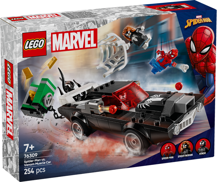 7ebd8cca6b349204c4cb80604987a5c4 Lego Super Heroes Marvel Spider-Man contro Muscle Car di Venom - immagine 1