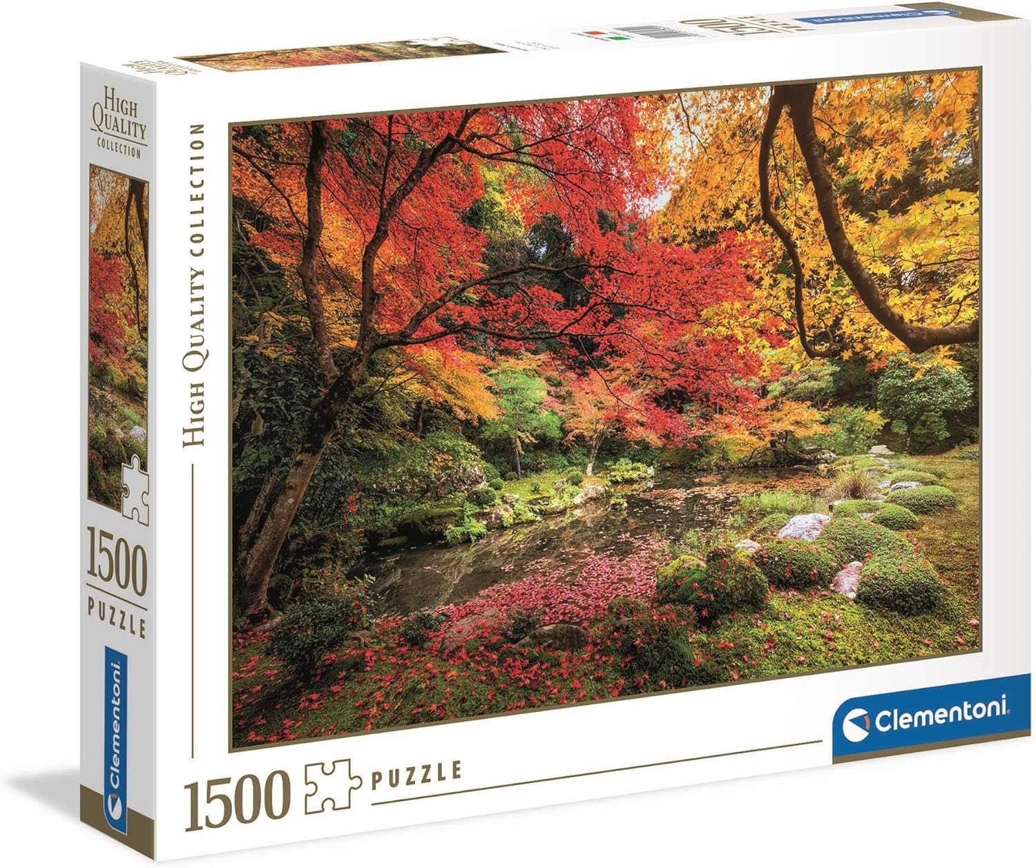 7f65fc36a8578a9fab336fbafded34a5 Clementoni Puzzle 1500 Pz. Autumn Park - immagine 1