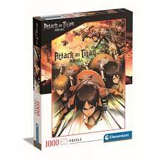 7f86942371687a53d9bb5a4d10c9ebf4 Clementoni Puzzle 1000 Pz. Anime - Attack of Titans - immagine 1