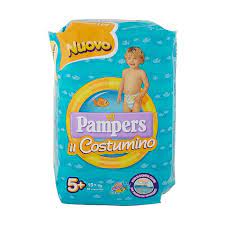 7f98293f1aeb029e9c9f03cb4aeefcef Pampers "Il Costumino" 5/6 +14 Kg pz.10 - immagine 1