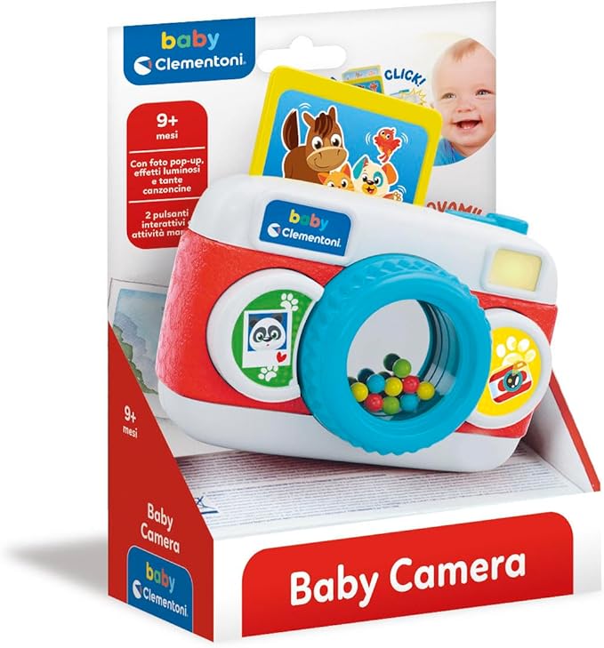 7f9ea0b2a8e96e00ae1b252b0179f34e Clementoni Baby Camera - immagine 1