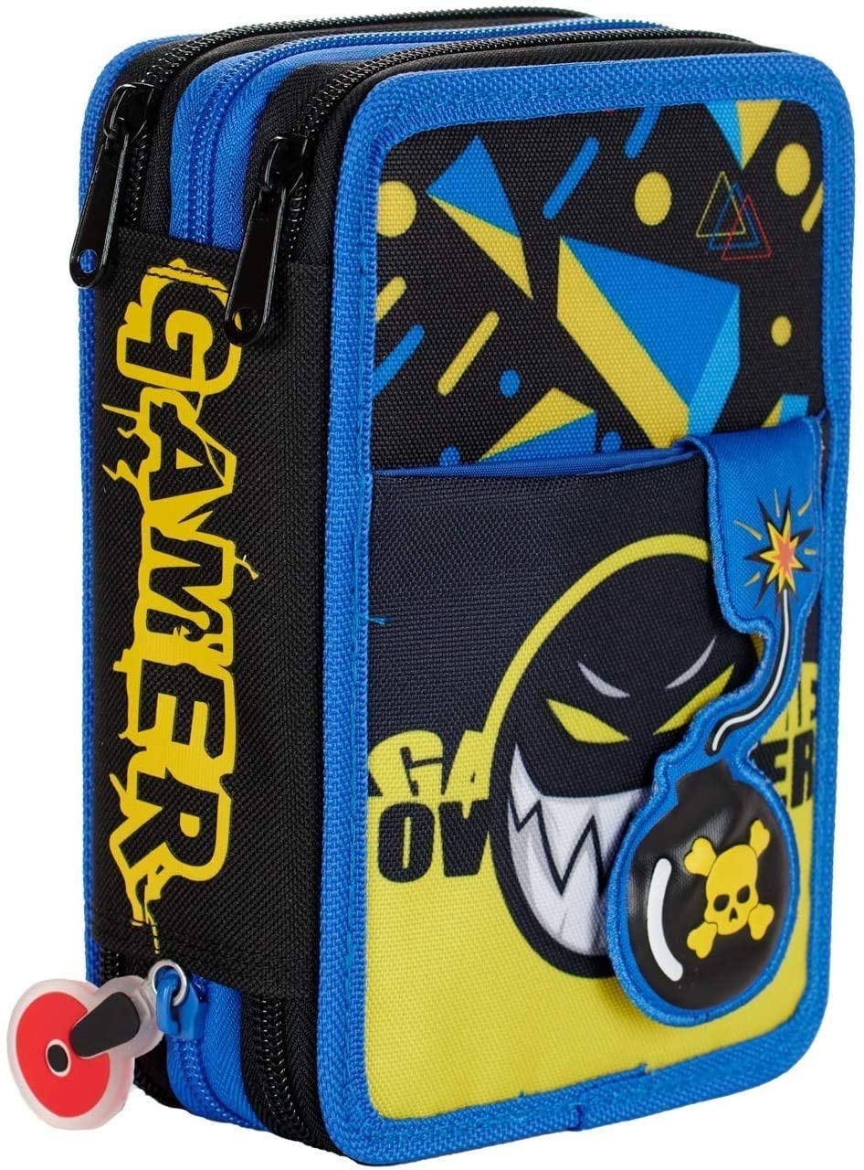 7fcc1f536e2bde85f63ca5356540e123 Go Pop Astuccio Triplo Gamer - immagine 1