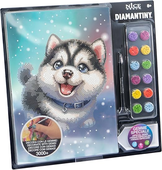 804d7591982cc7fd0719c0f374048a51 Diamantiny Level Up Husky - immagine 1