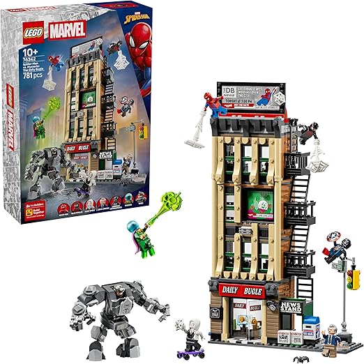 804f3f38834cd5989ac8c3c1298f1d84 Lego Super Heroes Marvel - Spider-Man vs. Mysterio: il Daily Bugle - immagine 1