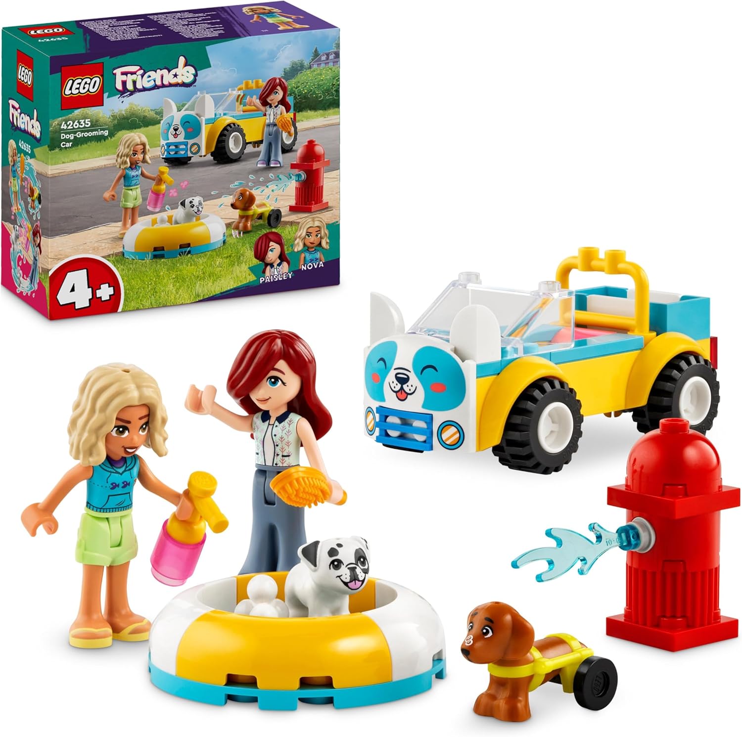 808cb7f1bca0365e9add56e66fb12b0a Lego Friends Auto per la toelettatura dei cani - immagine 1