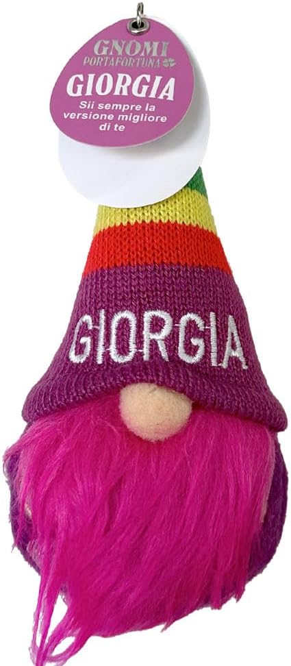 8145e407917ec14d2be82989bf37da3e GIORGIA - GNOMO PORTAFORTUNA - immagine 1