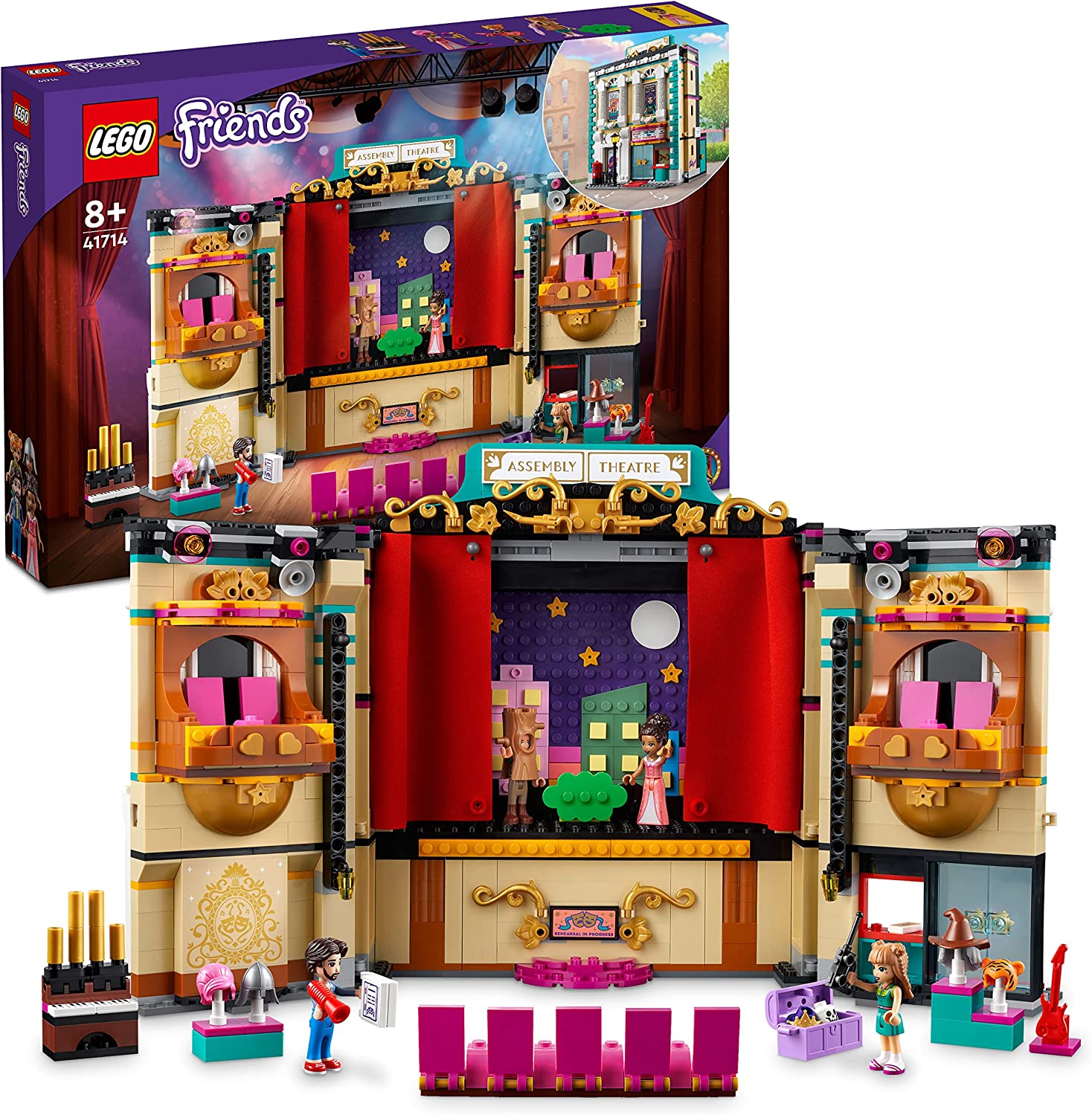 81573d956b394af2369f9c2aa2c1a6b5 *Lego Friends La scuola di teatro di Andrea - immagine 1