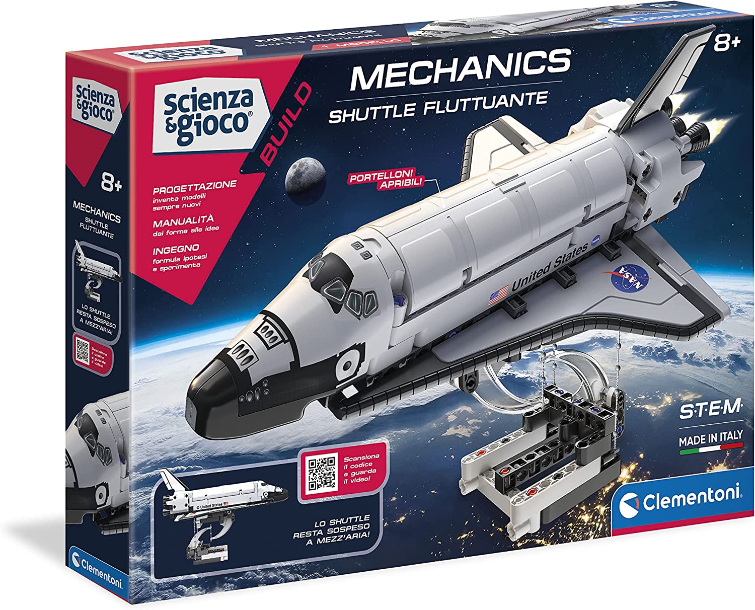 81f3c120a0d4cbd38671df387c465081 Clementoni Laboratorio di Meccanica Nasa Shuttle Fluttuante - immagine 1