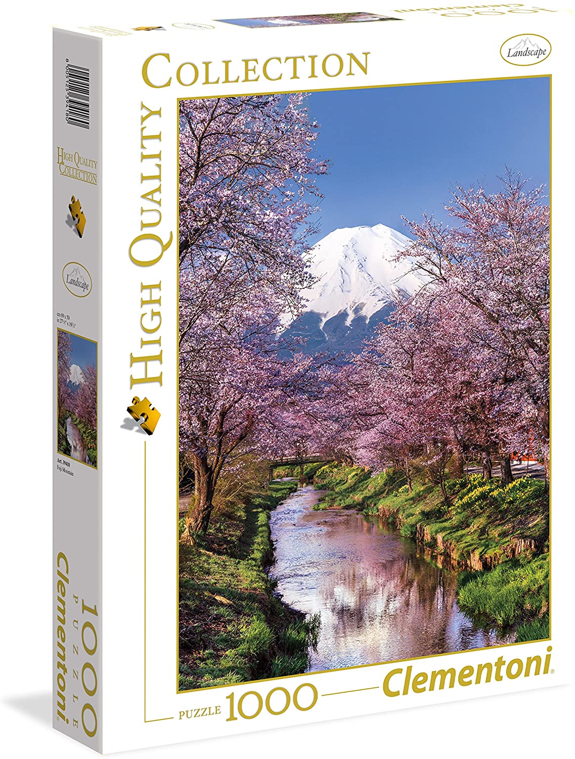 8335560350c81915b7800195f1fcaeee Clementoni Puzzle 1000 Pz. Fuji Mountain - immagine 1