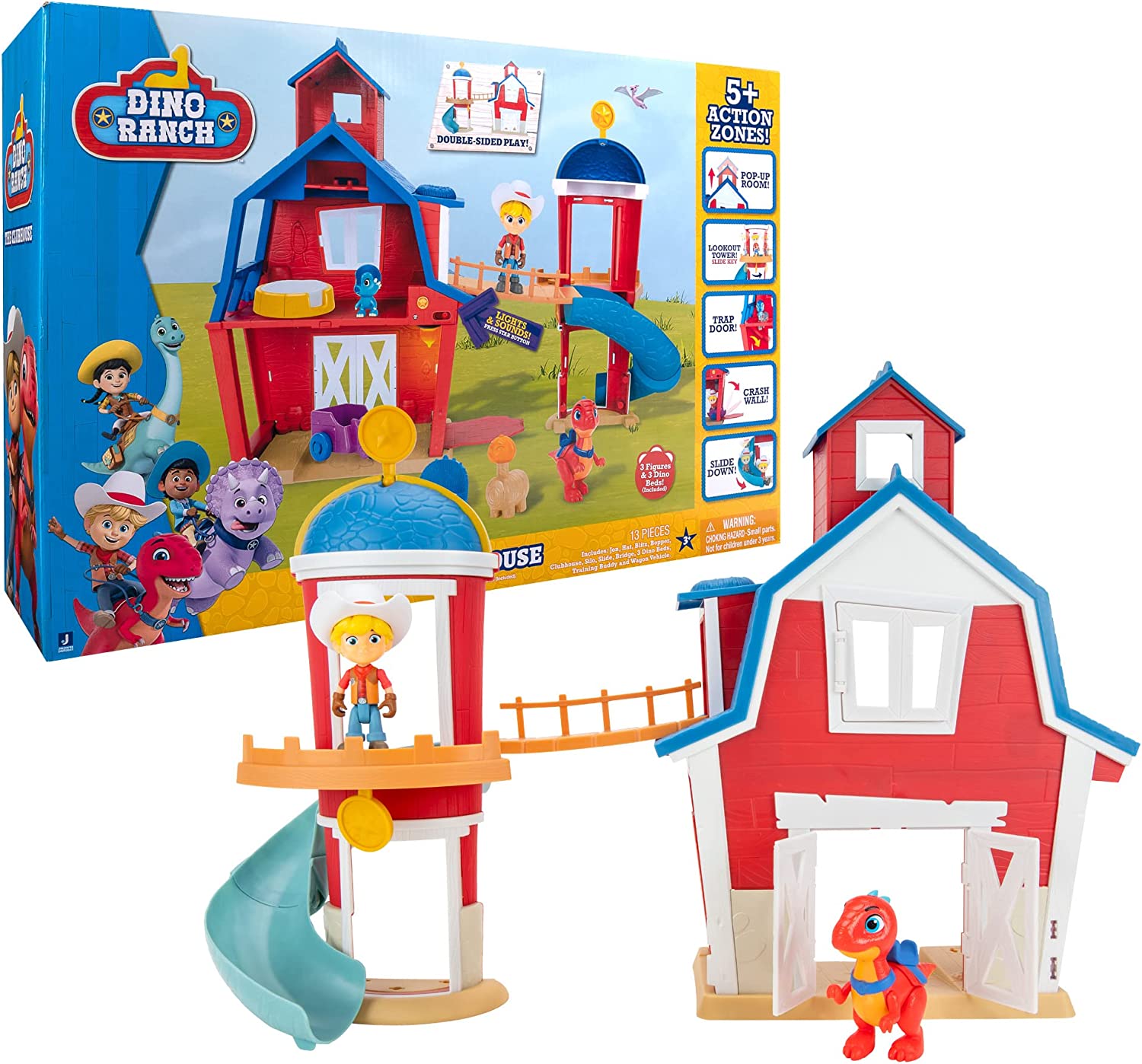 834966f0f5150d9caf754ba3893b988e *Dino Ranch Clubhouse Playset - immagine 1
