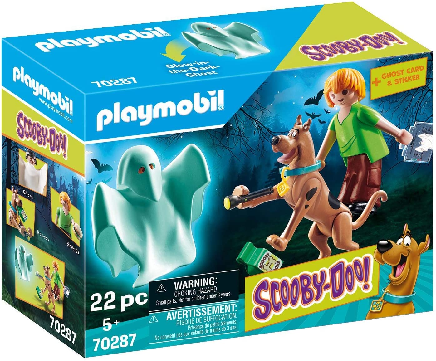 836ad4e46fc6b70f599f8b290222b610 Playmobil Scooby Doo - Scooby & Shaggy - immagine 1
