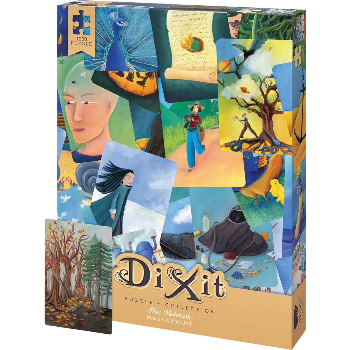 83a18d77967e462b15d56e6c4bfd1985 Dixit Blu MishMash Puzzle da 1000 pezzi - immagine 1