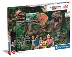 83c71523937cbdec4a8711bd2ea2093a Clementoni Puzzle 180 Pz. Jurassic World Camp Cretaceous 2 - immagine 1