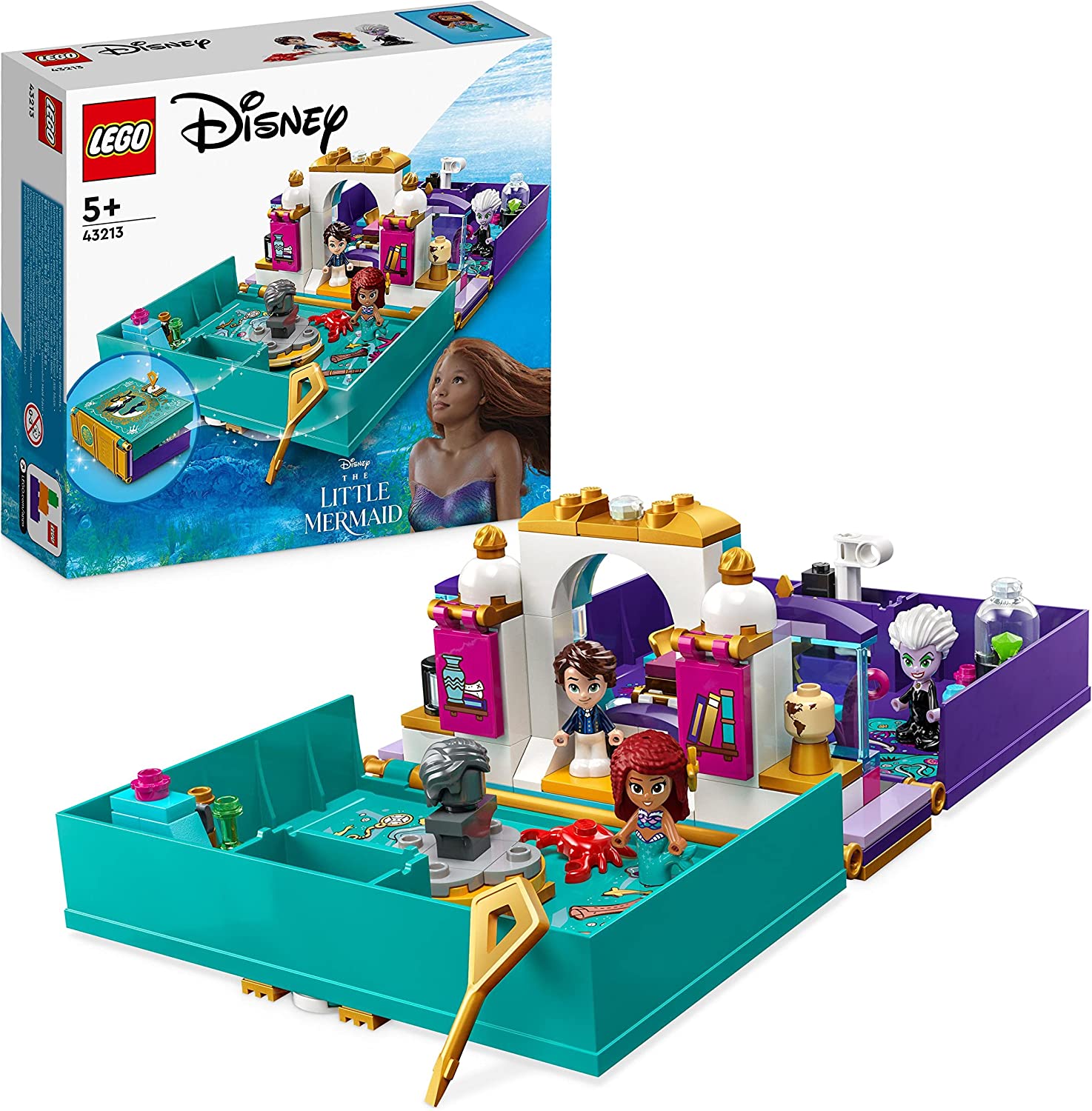 84131b3a2c2ec16f09953072eb75b678 Lego Disney Princess Libro delle Fiabe della Sirenetta - immagine 1