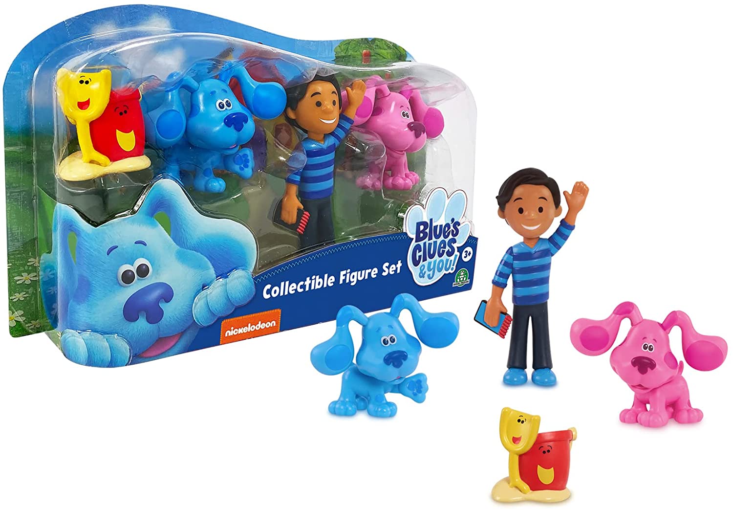 842ae974f8cb04e6508bb19319a710a3 Blues Clues Set 4 Personaggi - immagine 1