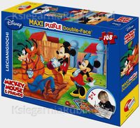84fee858190c767c36f6994440347cd9 Puzzle Lisciani Double Face MAXI 108 PZ. Mickey Mouse - immagine 1