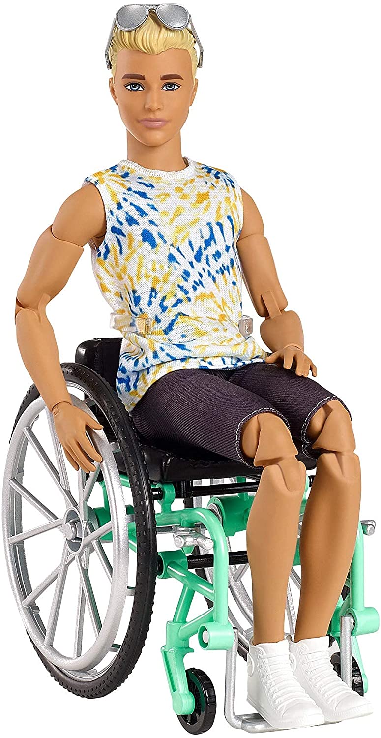 852f8a17500405b2efe92d779cde360c Ken Fashionistas Sedia a Rotelle - immagine 1