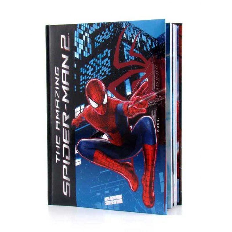 8546cb3b9e02e510c818849ac5478f07 SPIDERMAN diario ag.10m green the amazing spid.2 - immagine 1