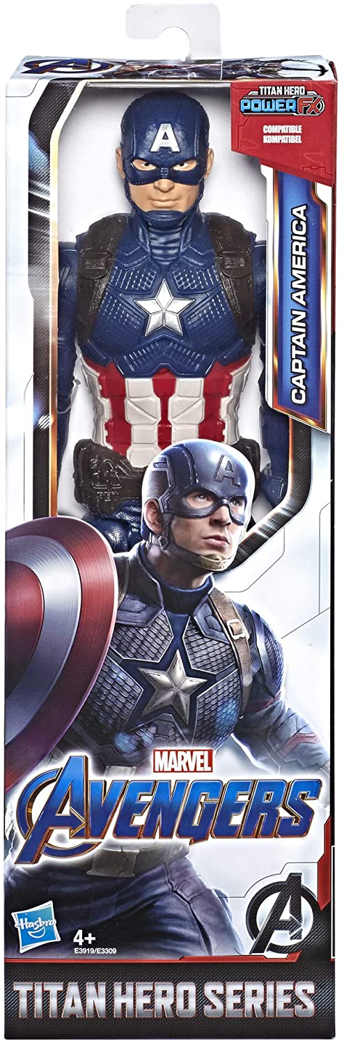867ac4202566e134f4552e3a6a3534a7 Avengers Titan Hero Movie Capitan America Personaggio cm.30 - immagine 1
