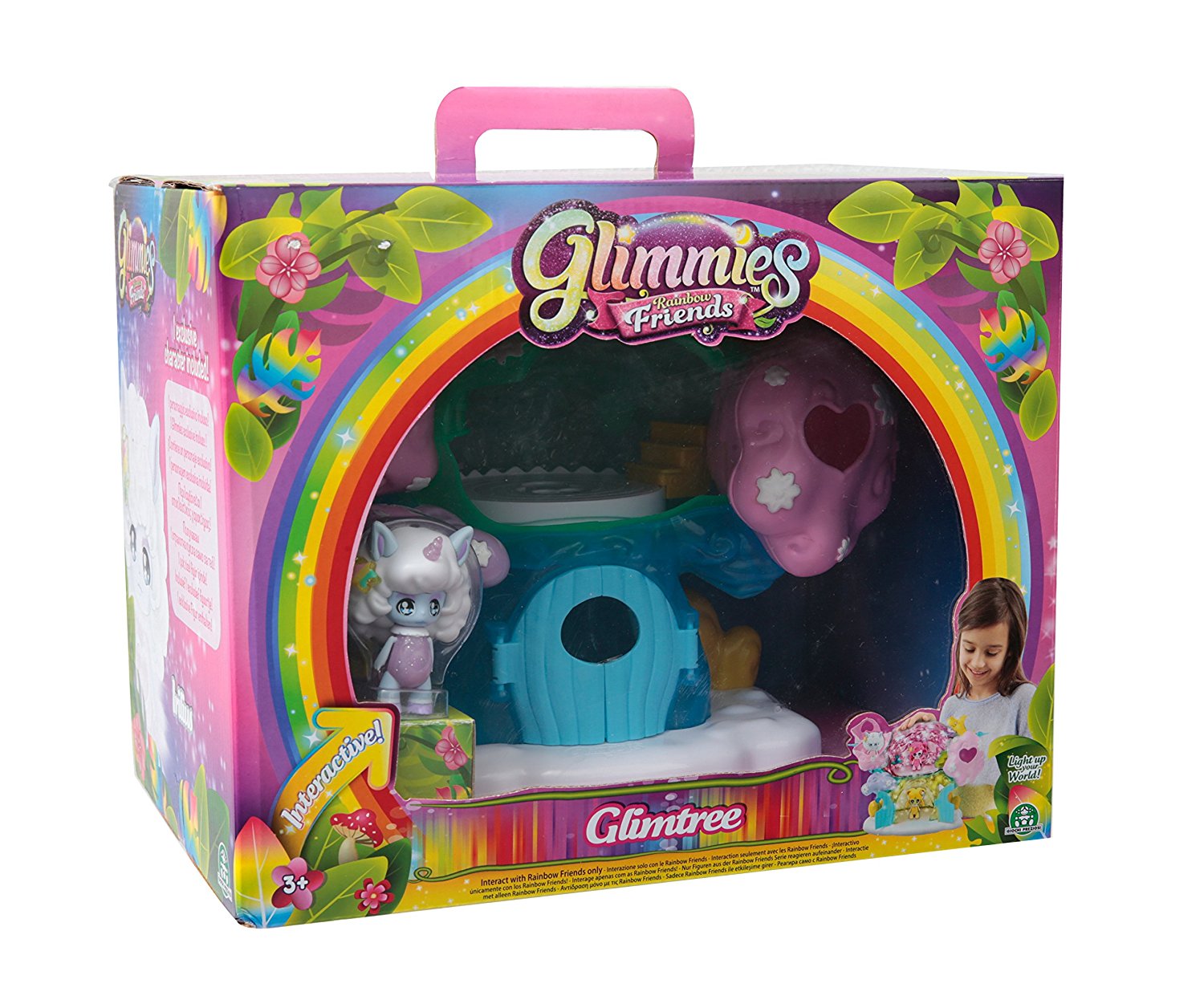 868d37861d1277a387ad1c02c6e85d9e *Glimmies Rainbow Friends Glimtree con Doll Esclusiva - immagine 1