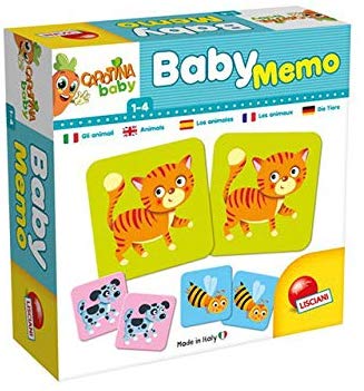 869aa2f3850a7acae97360fe60c4db1a Carotina Baby Memo Animali - immagine 1