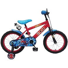 86aa292926e5eef7b84f9359bc102b3c Bicicletta 16" Premium Spiderman - immagine 1