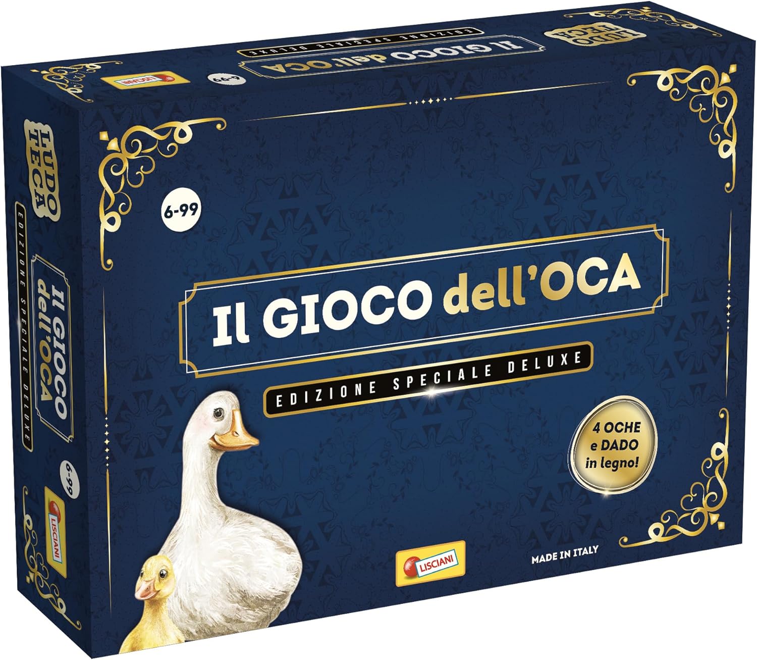86aed54fdfb614dc0b72b179d253e430 Lisciani Ludoteca Gioco dell'Oca Classic - immagine 1