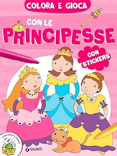 870d25e6cfd07d6013fd767094eb67e4 COLORA E GIOCA CON LE PRINCIPESSE - immagine 1