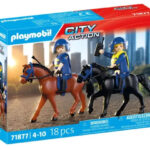 Playmobil Poliziotti a Cavallo