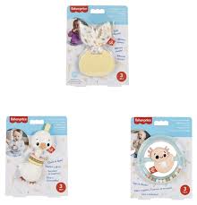 8955cc698418462d3256ca2b31c7db86 Fisher Price Sonaglini e Dentaruoli Sensoriali Ass - immagine 1