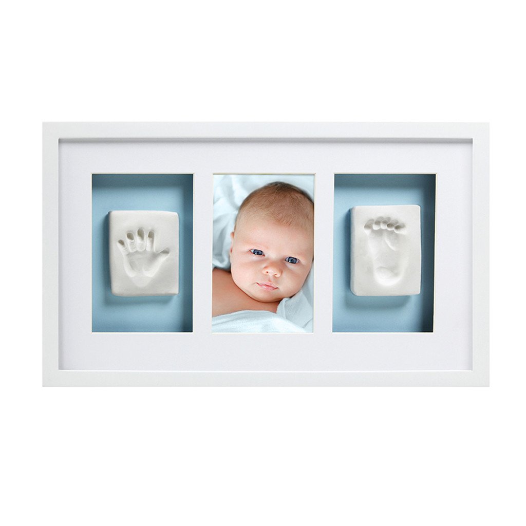 8a545e4a28393c1206ba8495c9129241 Pearhead Babyprints Cornice da parete per foto e impronte bimbo - immagine 1