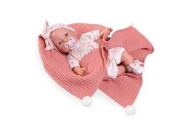 8a6f182ecbffbfd1365bc88eb09645ff Antonio Juan Bambola Bimba Stesa con Coperta 37cm - immagine 1