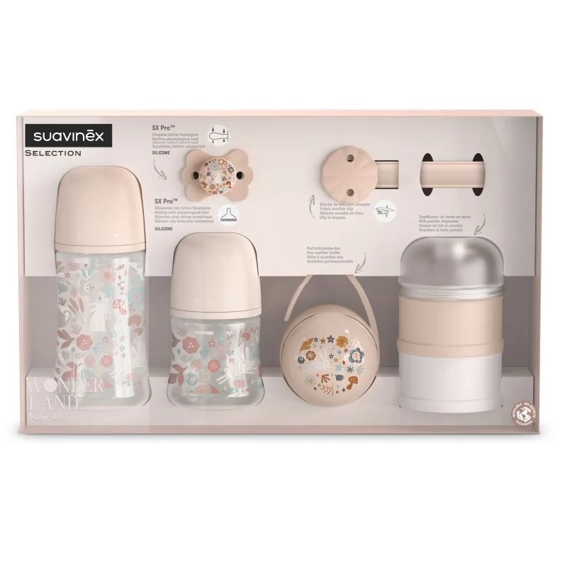 8ab6f9fa0f5a5e95b79318f1c55ccd63 SUAVINEX WONDERLAND WELCOME SET ROSA - immagine 1