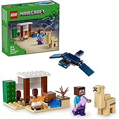 8ac1778edaae8054599ac30abc266f9e Lego Minecraft Spedizione di Steve nel deserto - immagine 1