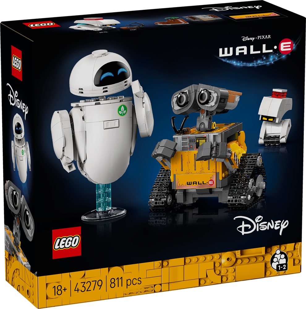 8ac51f87f3a9d3bd4ef3cd8116d939b8 Lego Disney Pixar WALL-E e EVE - immagine 1