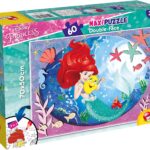 Puzzle Lisciani Double Face MAXI 60 Pz. La Sirenetta