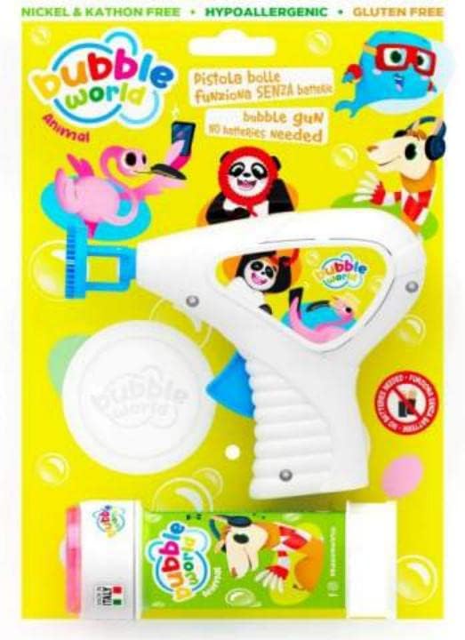 8b69633c44bddc9cdfad9b3136857e8f Pistola Bolle di Sapone Animali - immagine 1