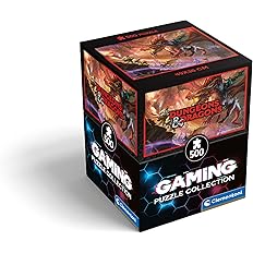 8b9521f978e7ee12104cf7ab42eca198 Clementoni Puzzle 500 Pz. Cube Dungeons & Dragons - immagine 1