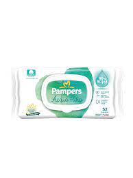 8bc5ae47f21a6ca7b68d5bae33747570 Pampers "Acqua Pura" Salviettine x52 pz - immagine 1