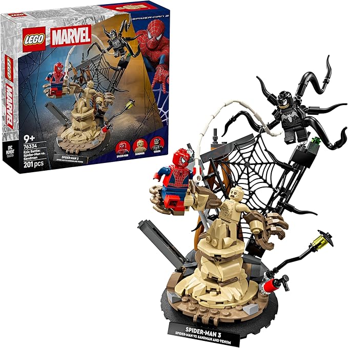 8c3174050e07d6632bf8c20bdf7897b6 Lego Super Heroes Marvel - Battaglia epica: Spider-Man vs. Sandman - immagine 1