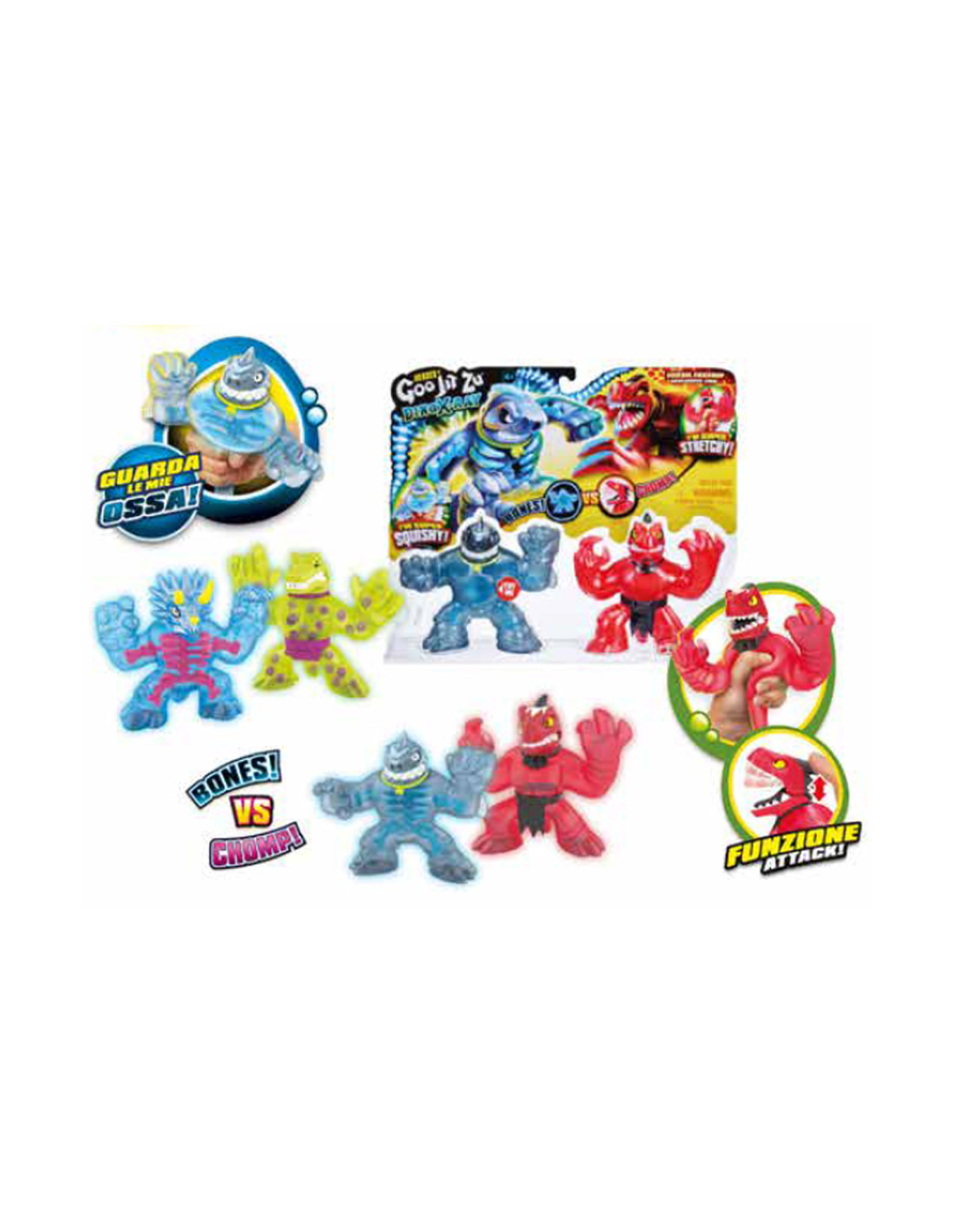 8c3fc806a96eb72e40bd5bf02f991f23 Goo Jit Zu Dino XRay 2Pack - immagine 1