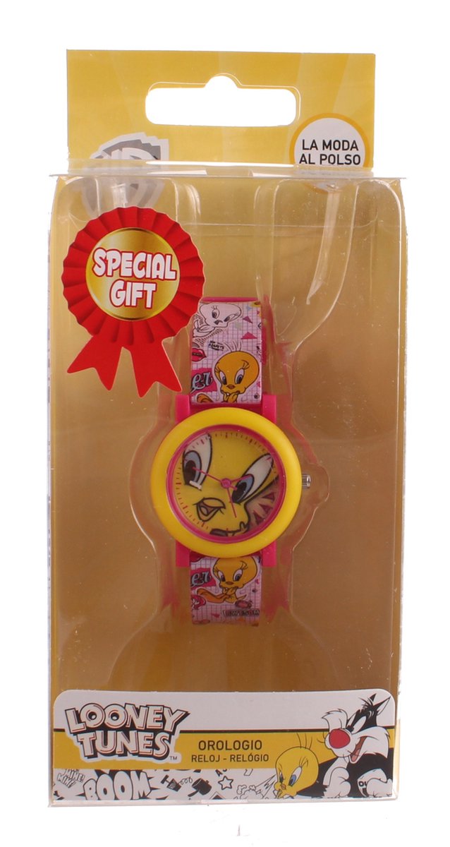 8cd4883ababc8598ef4b1f3d3b6bc56b *Orologio Tweety Looney Tunes - immagine 1
